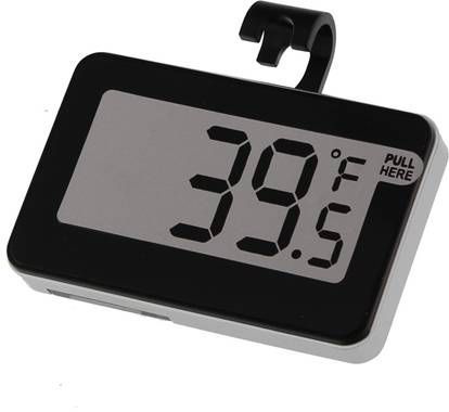Scanpart koelkastthermometer digitaal Koelkast accessoire Zwart