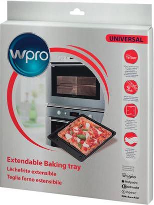 Wpro Universele Bakplaat Verlengbaar 37x52 Cm 484000008435