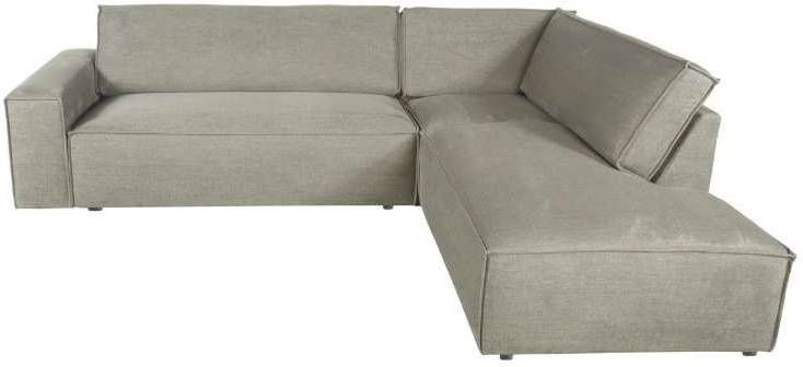 Dutch by HomingXL Loungebank chaise longue Marken | Rechts | City beige 03 | 2, 73 x 2, 12 mtr breed