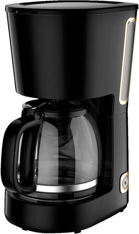 Emerio Koffiezetapparaat 'CME 125129', inhoud 1, 5 liter Zwart/Roze