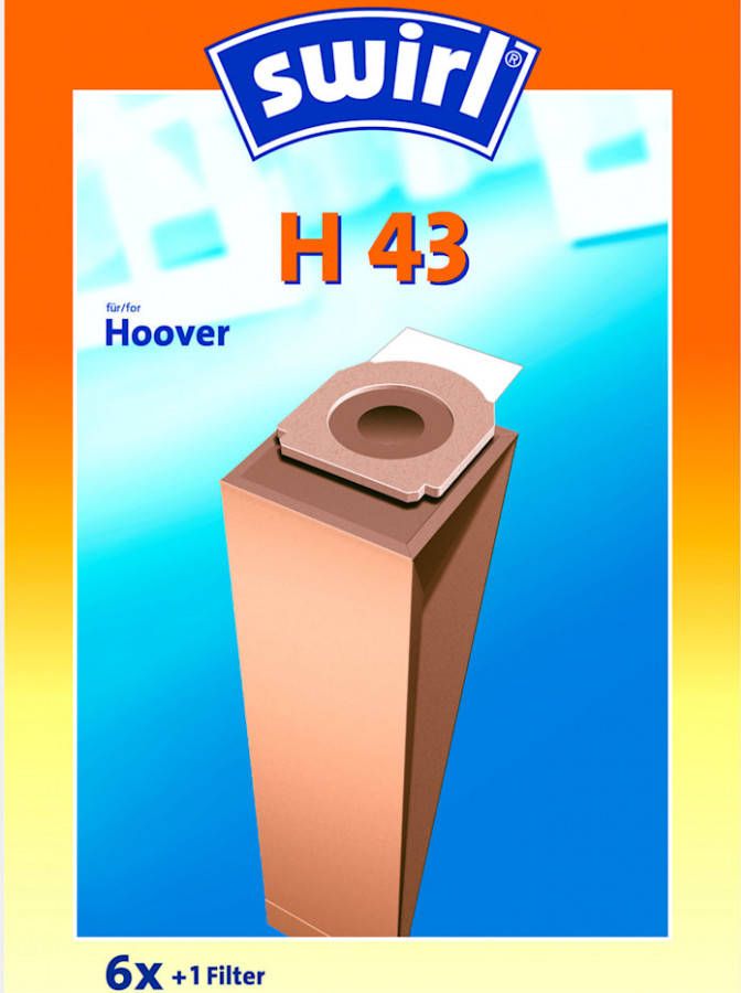 Melitta Swirl stofzuigerzakken H 43 Beige