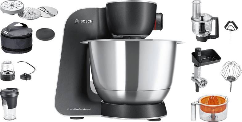 Bosch MUM59M55 Keukenmachines en mixers Grijs