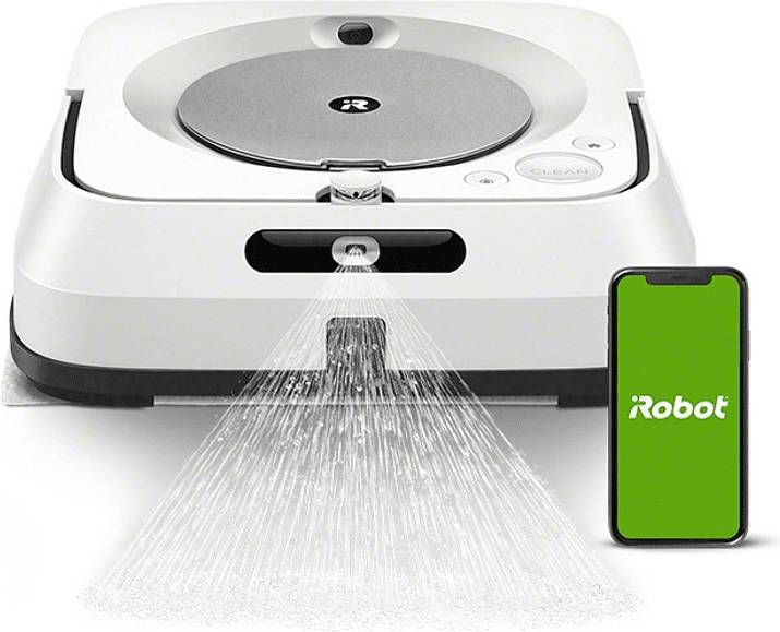 Irobot Braava m6 dweilrobot Robot stofzuiger Wit