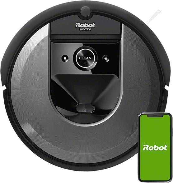 Irobot Roomba i7(7158)Robot stofzuiger Zwart