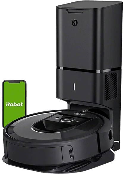 Irobot Roomba i7+(7558)Robot stofzuiger Zwart