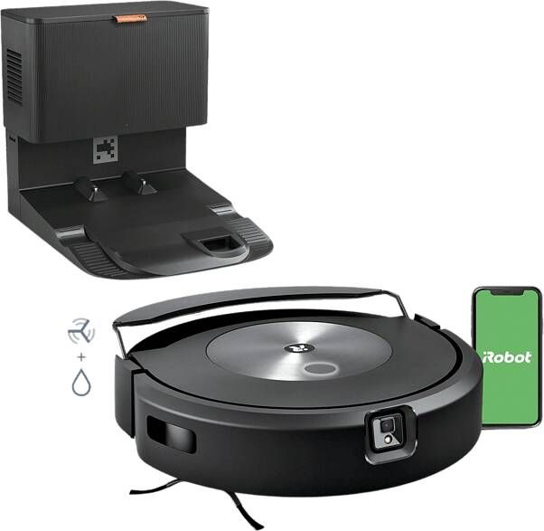 iRobot Roomba robotstofzuiger en dweilrobot J7+ Combo