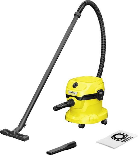 Karcher Kärcher WD 2 Plus V 12/4/18 Nat En Droogzuiger 1000W