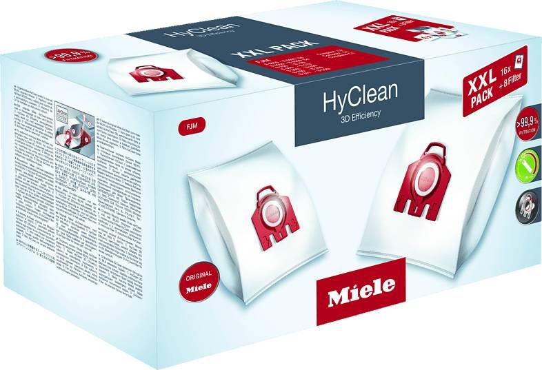 Miele FJM XXL HyClean 3D XXL Pack HyClean 3D Efficiency FJM stofzuigerzakken