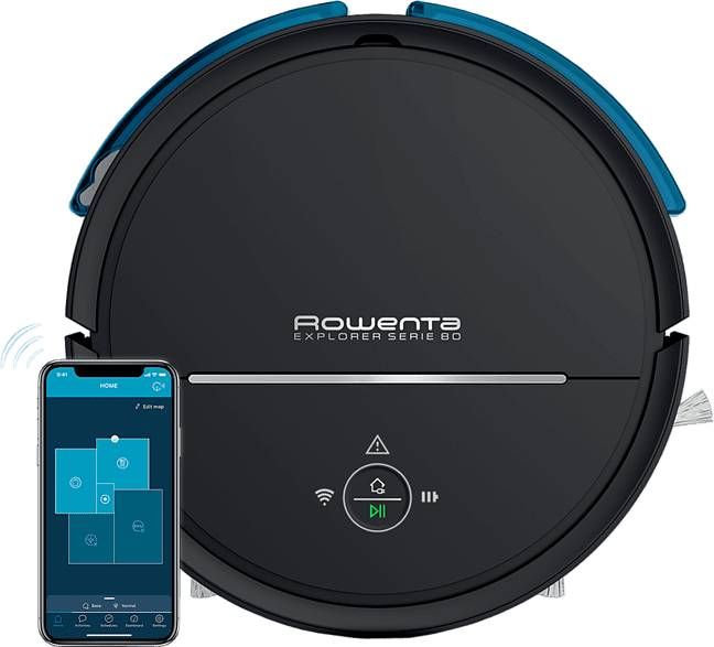 Rowenta robotstofzuiger X Plorer Serie 80 RR7755(Zwart )