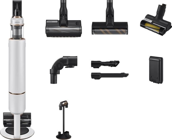 Samsung Bespoke Jet&trade, VS20A95843W Misty White