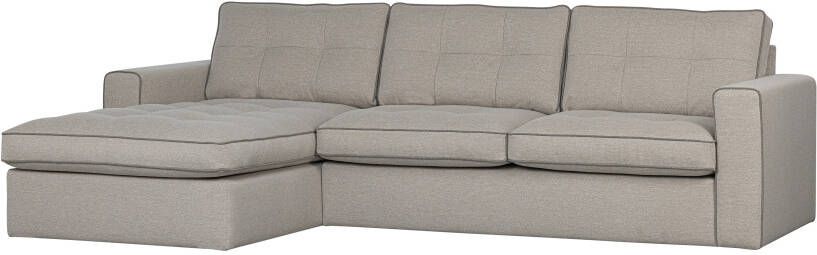 Woood Lisa Hoekbank Polypropyleen Crème 87x280x170