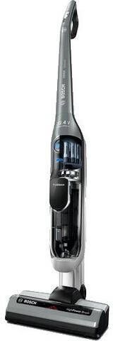 BOSCH Accu steelstofzuiger Athlet Ultimate ProSilence 32.4 V BBH7SIL Accu stofzuiger draadloos, looptijd tot 60 minuten, alle soorten vloerbedekking, zeer stil, grijs