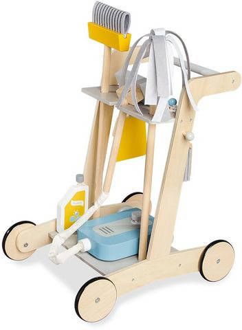 Pinolino ® Kinder schoonmaakkar Pia houten(7 delig )