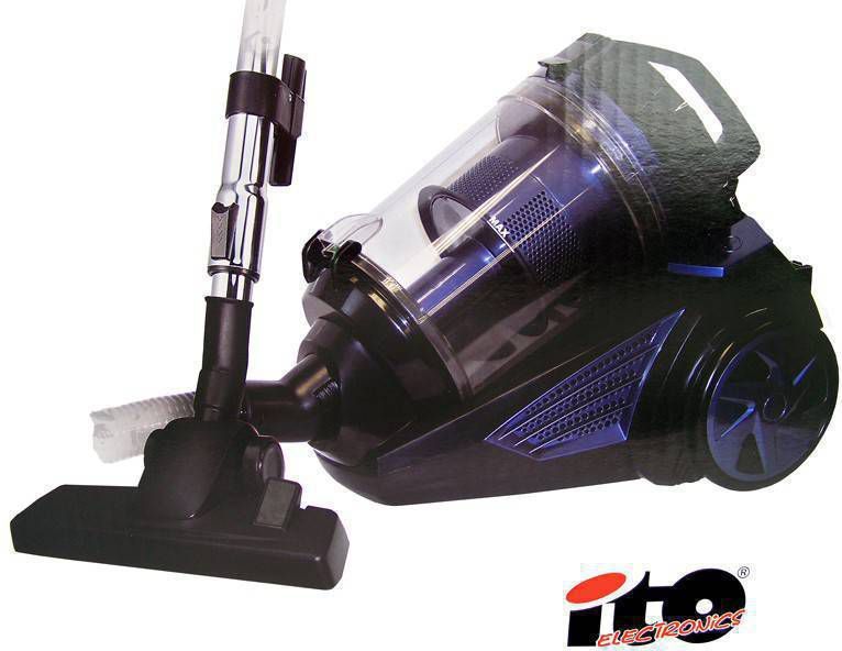 ITO electronics Cyclone (zakloze) stofzuiger blauw