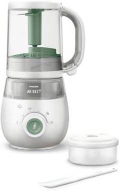 Philips Avent 4 in 1 babyvoedselmaker, stomer en mixer SCF885/01 groen