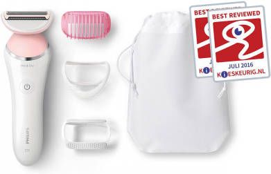 Philips Ladyshave BRL140/00 SatinShave Advanced voor scheren en trimmen van de benen en oksels