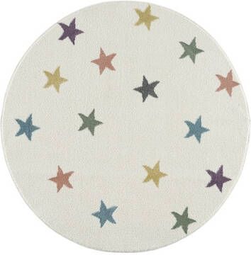 LIVONE Happy Rugs Fame Kinderdeken creme/multi rond