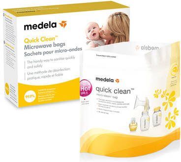 Medela Set Van 5 Quick Clean ™ Sachets Voor Magnetrons