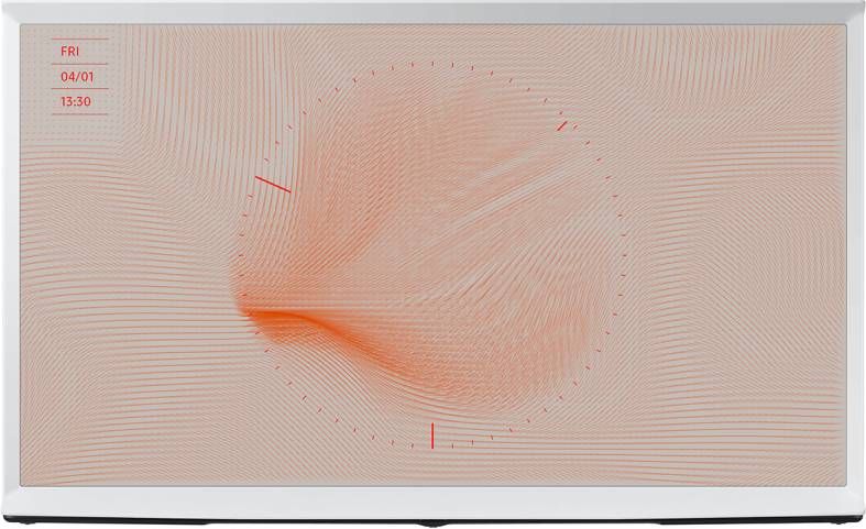 Samsung The Serif Qe55ls01t 4k Hdr Qled Lifestyle Tv(55 Inch )