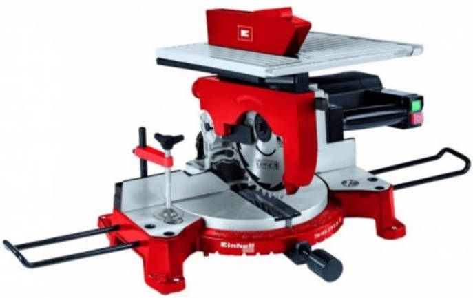 Einhell TC MS 2513 T Kap En Verstekzaagmachine Met Boventafel 1800W 250 X 30mm