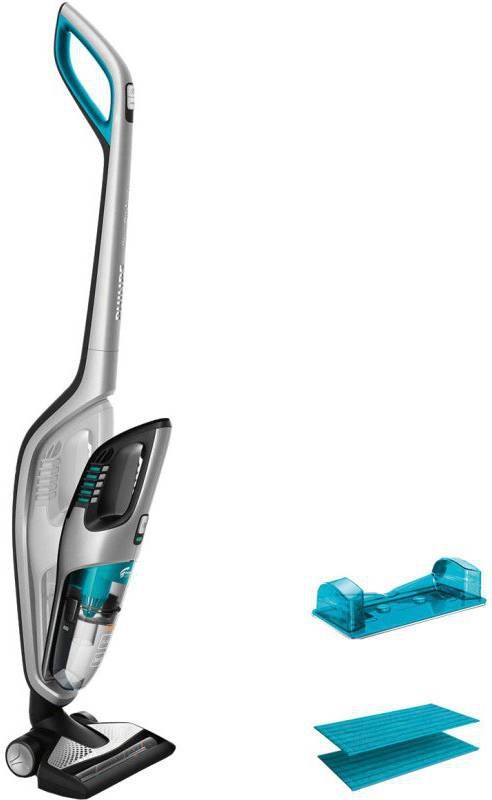 Philips PowerPro Aqua FC640401 Steelstofzuiger 3 in 1 PowerPro Aqua Systeem voor stofzuigen en dweilen FC640501